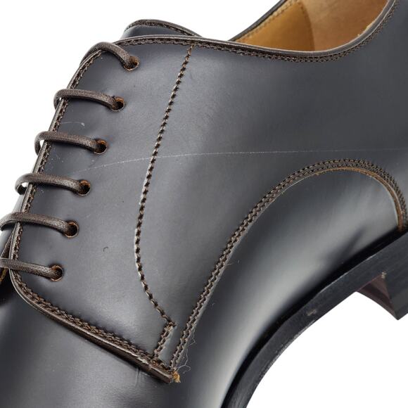 Christian Louboutin Cortomale Derby Shoes - Leather - Brown - 40.5 7.5 $995 - Picture 9 of 14